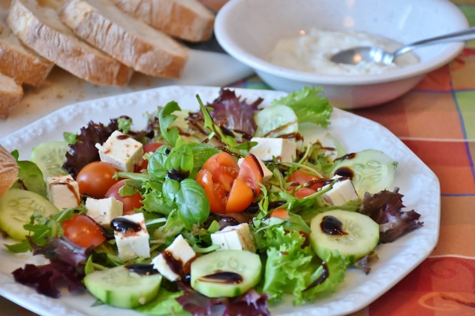 sliced vegetables salad preview