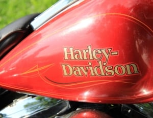 red harley davidson motorcycle thumbnail