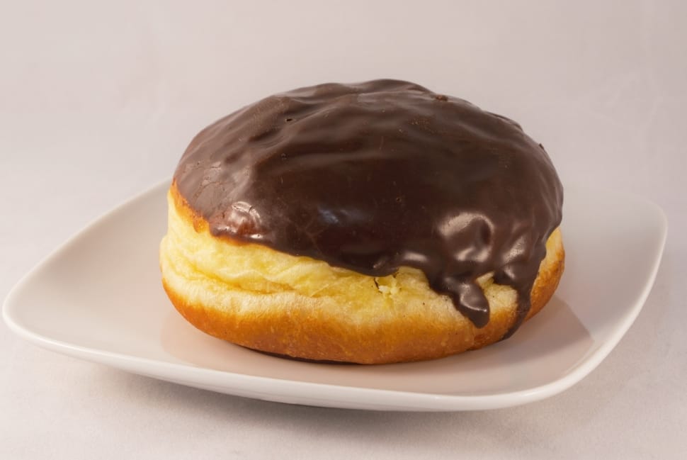 doughnut with chocolate filling preview
