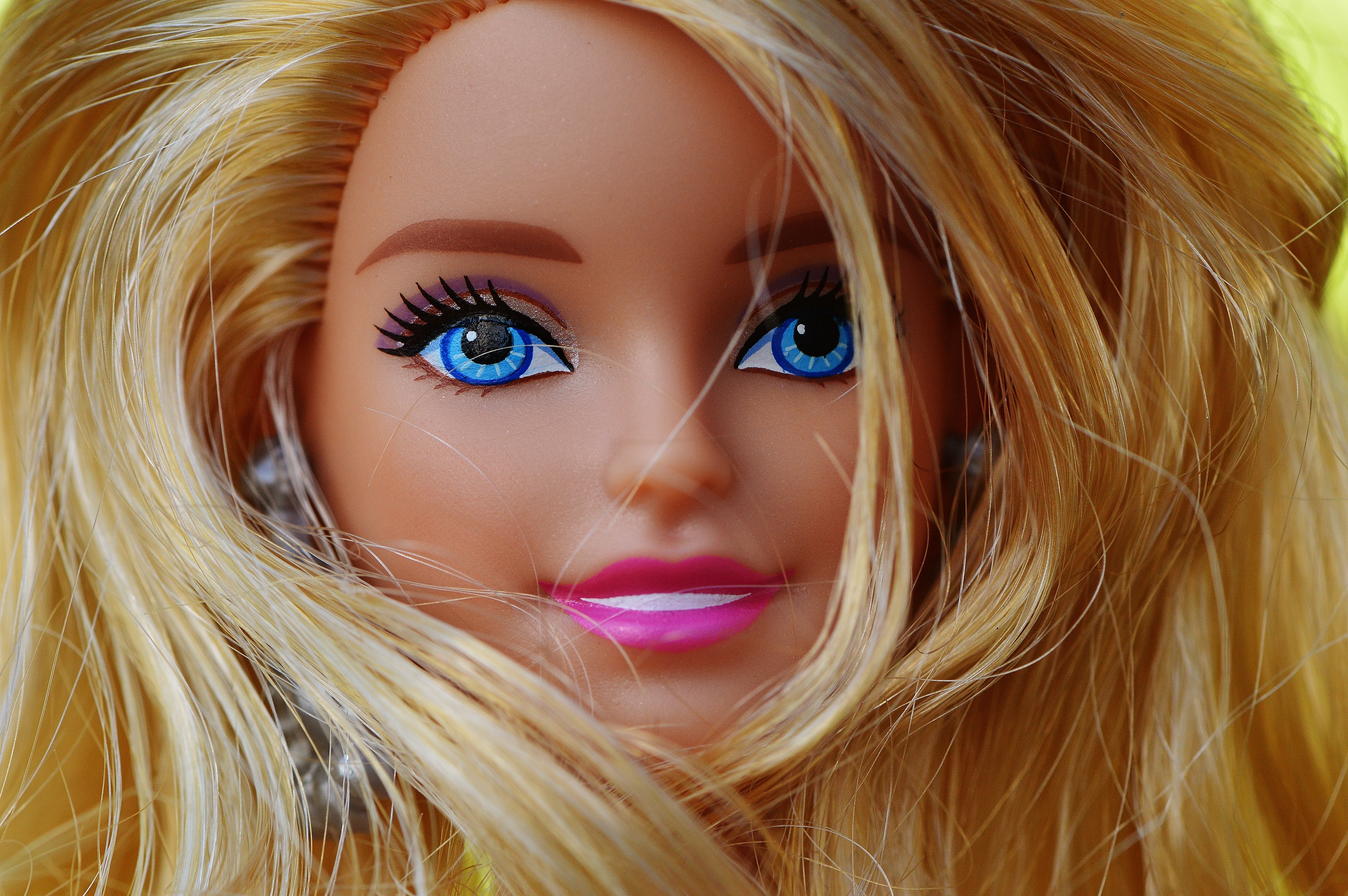 barbie brown hair blue eyes