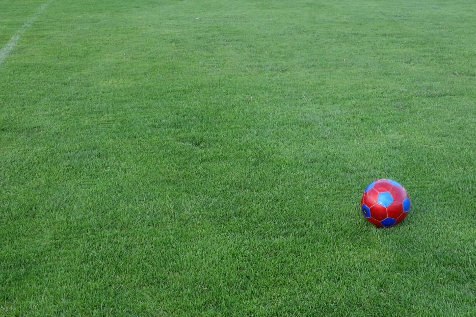 Football, Sports Ground, Ball, grass, green color preview