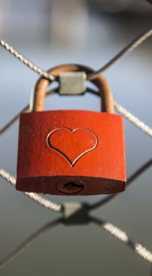 close up photo of brown love padlock thumbnail