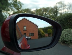 photograph of side view mirror thumbnail