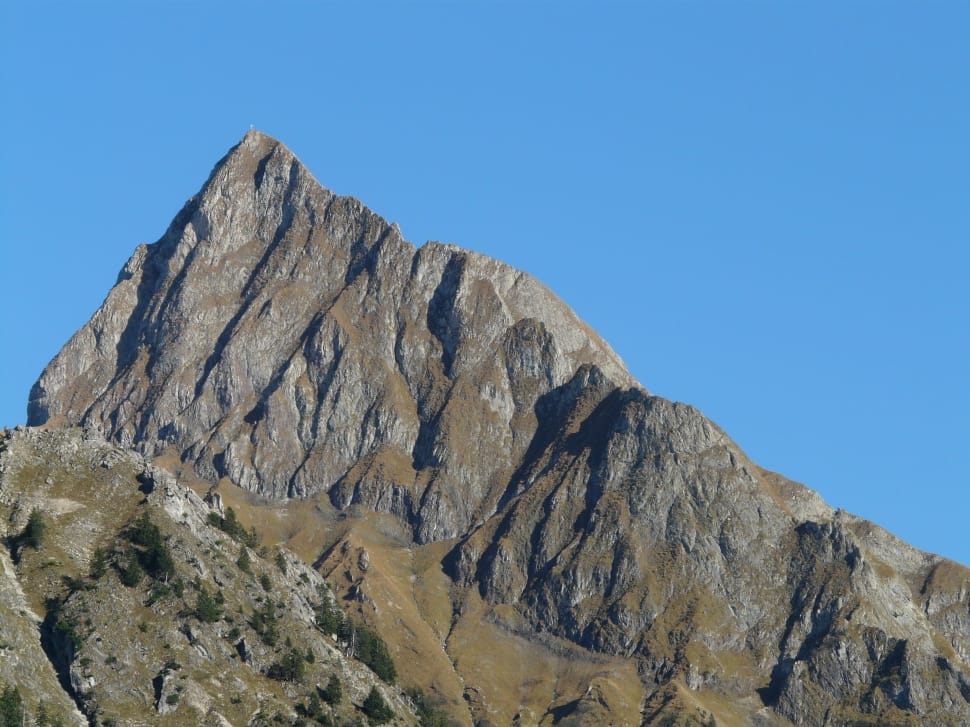 gray rocky mountain peak preview