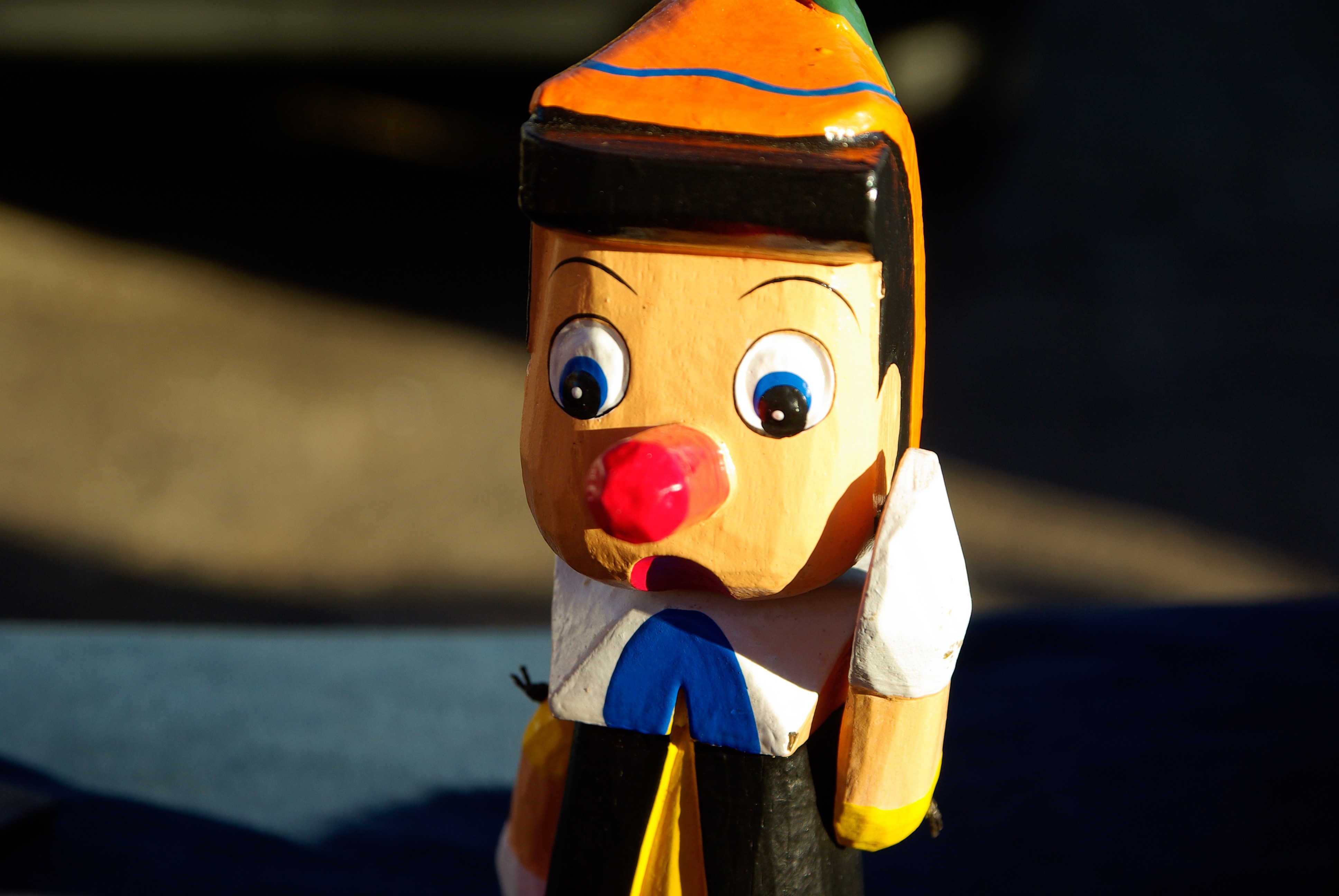Pinocchio wooden miniature