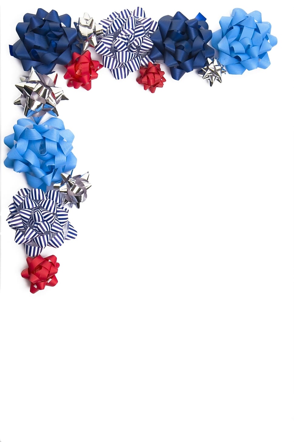 Ornament, Bow, Holiday, Christmas, red, white background preview