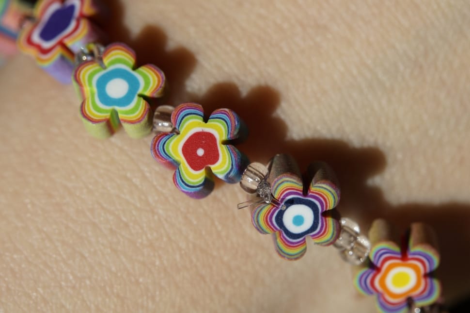 Bracelet, Floral, Flowers, Colorful, multi colored, no people preview