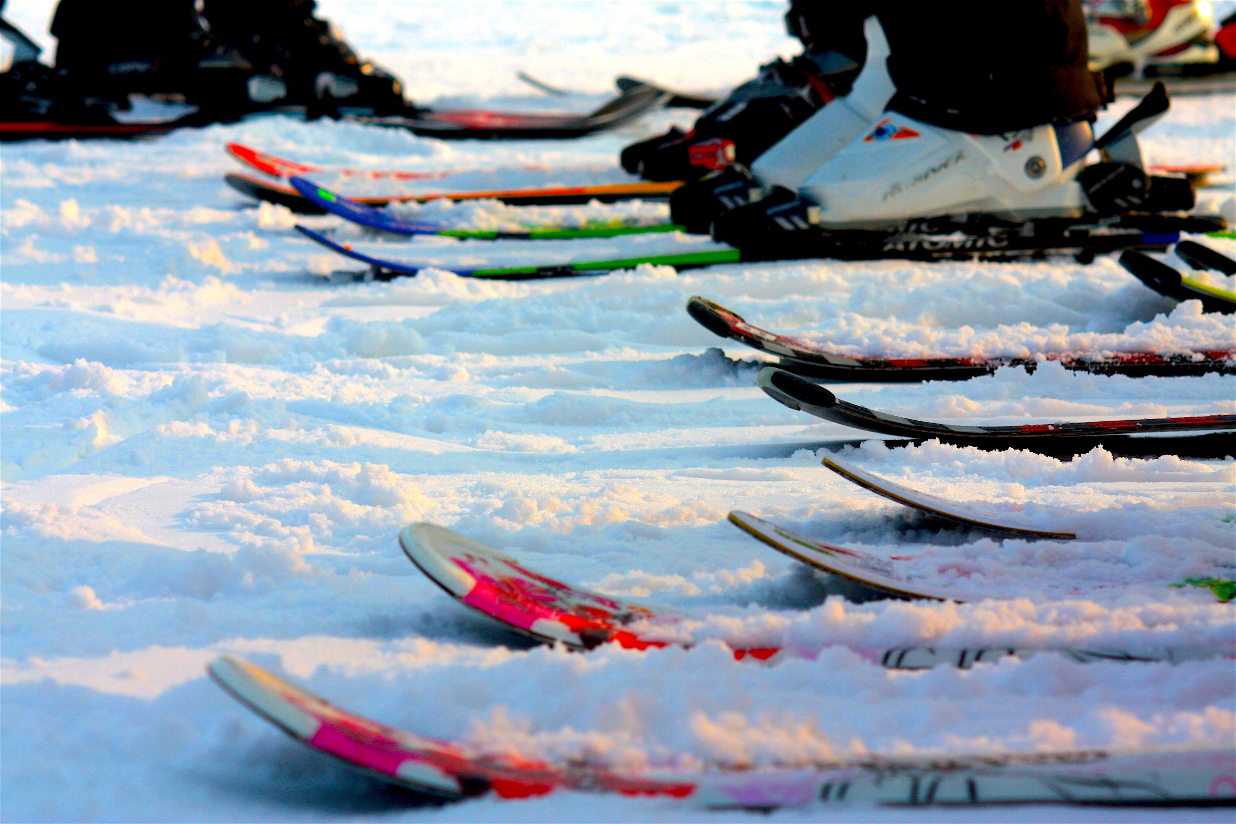 snow skie blade lot