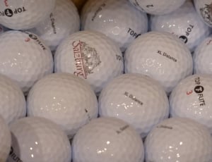 white grey and red golf ball lot thumbnail