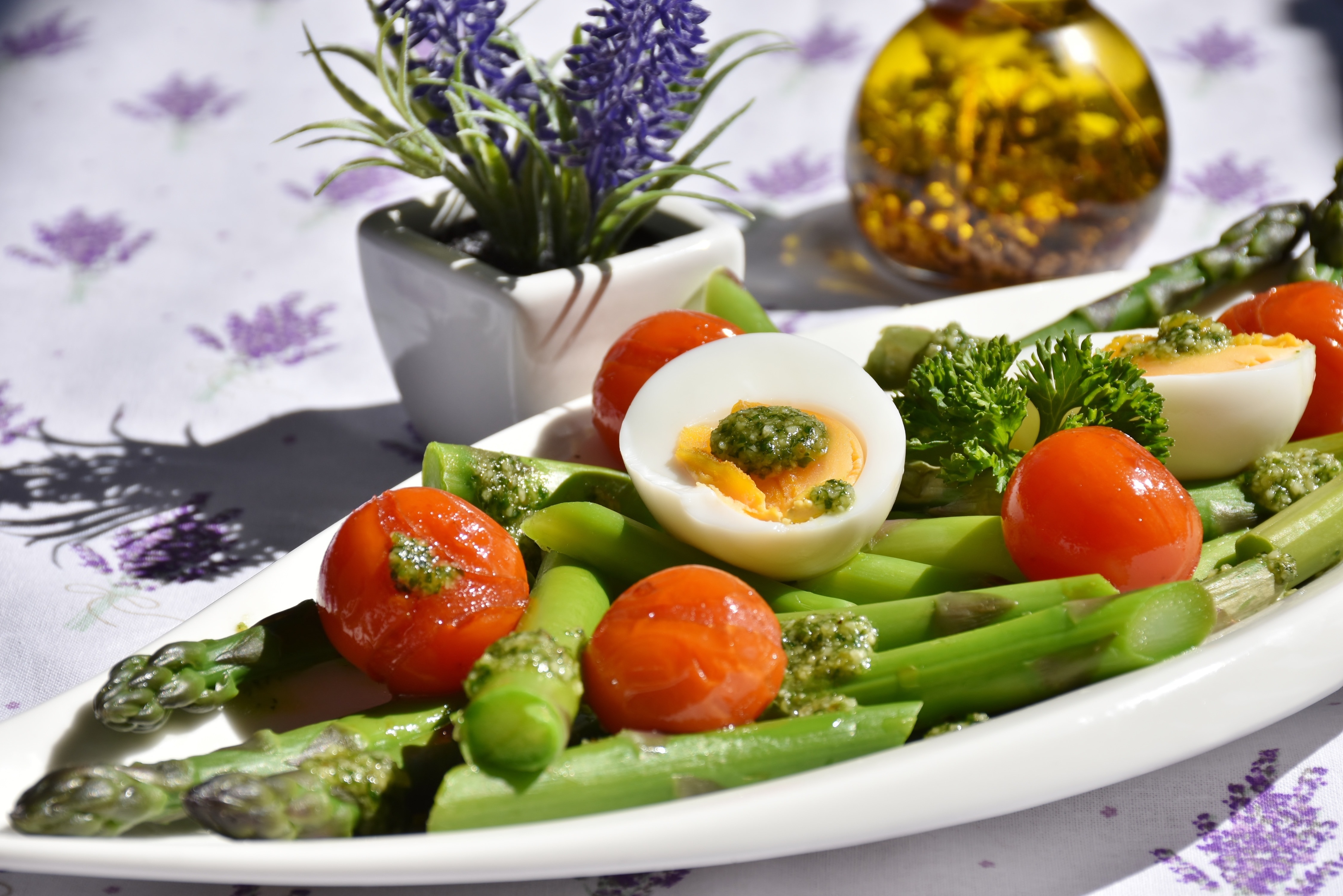 egg and vegetable salad
