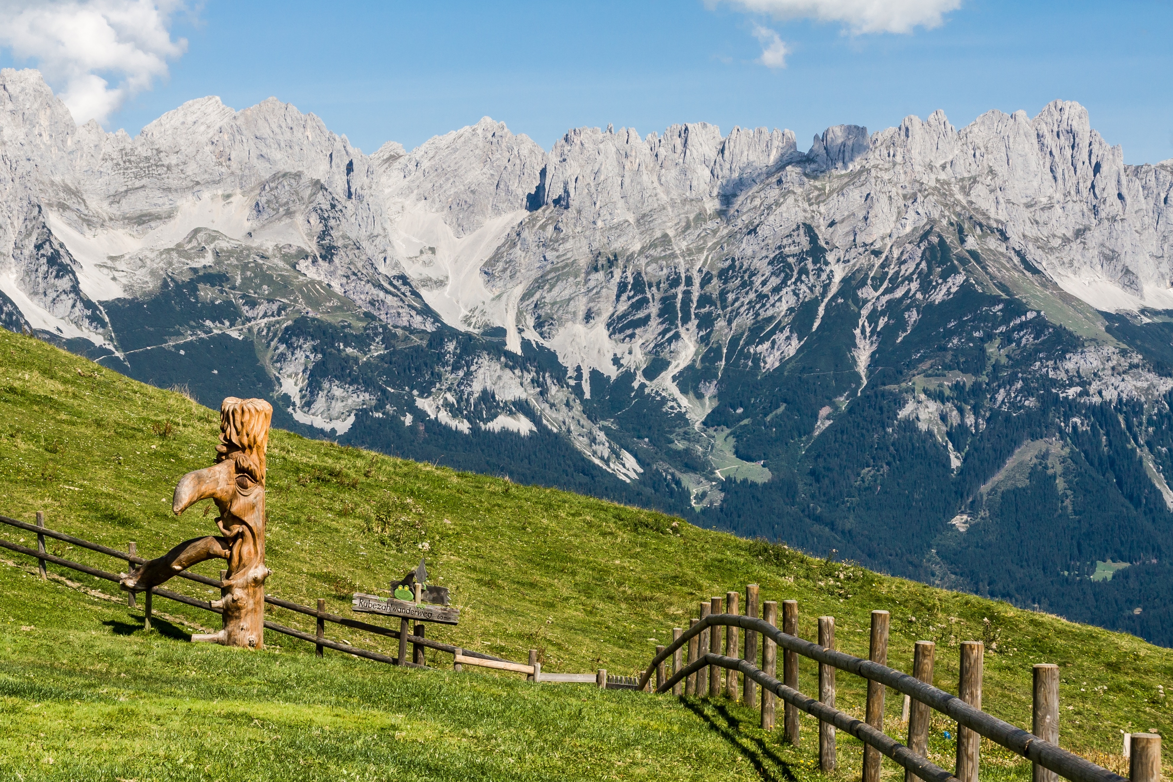Тирольские горы Австрия