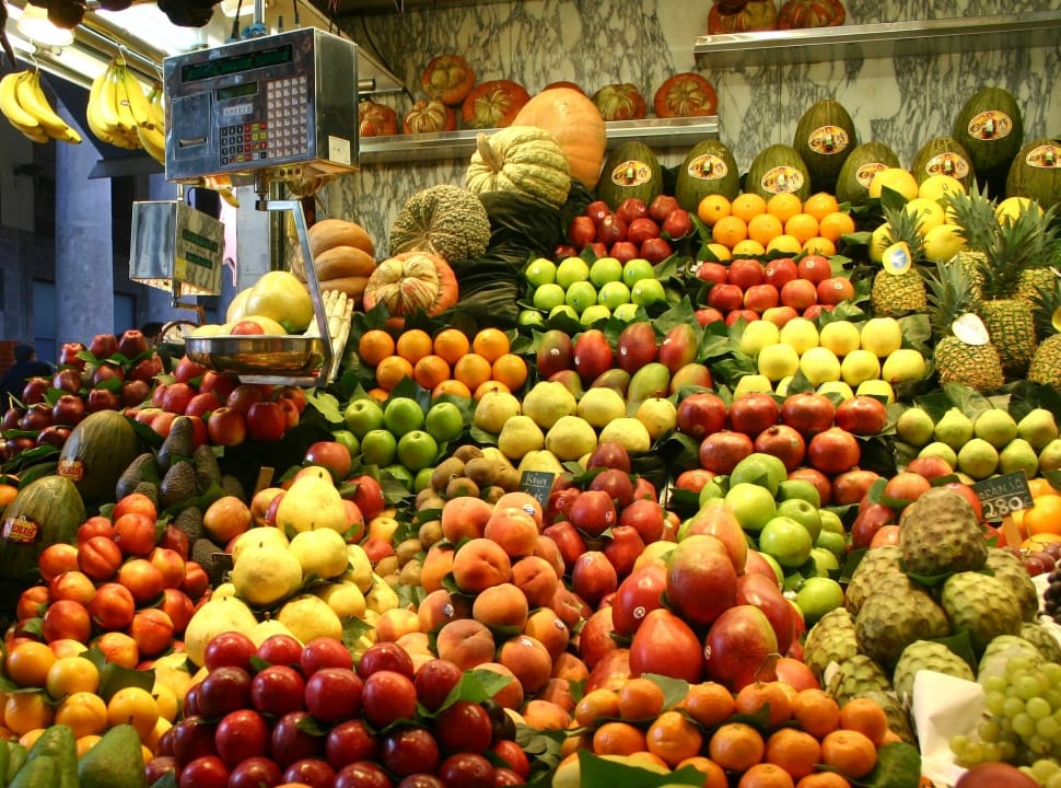 Fruits, Market, Stall, Vegetables, fruit, food and drink preview