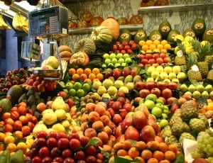 Fruits, Market, Stall, Vegetables, fruit, food and drink thumbnail