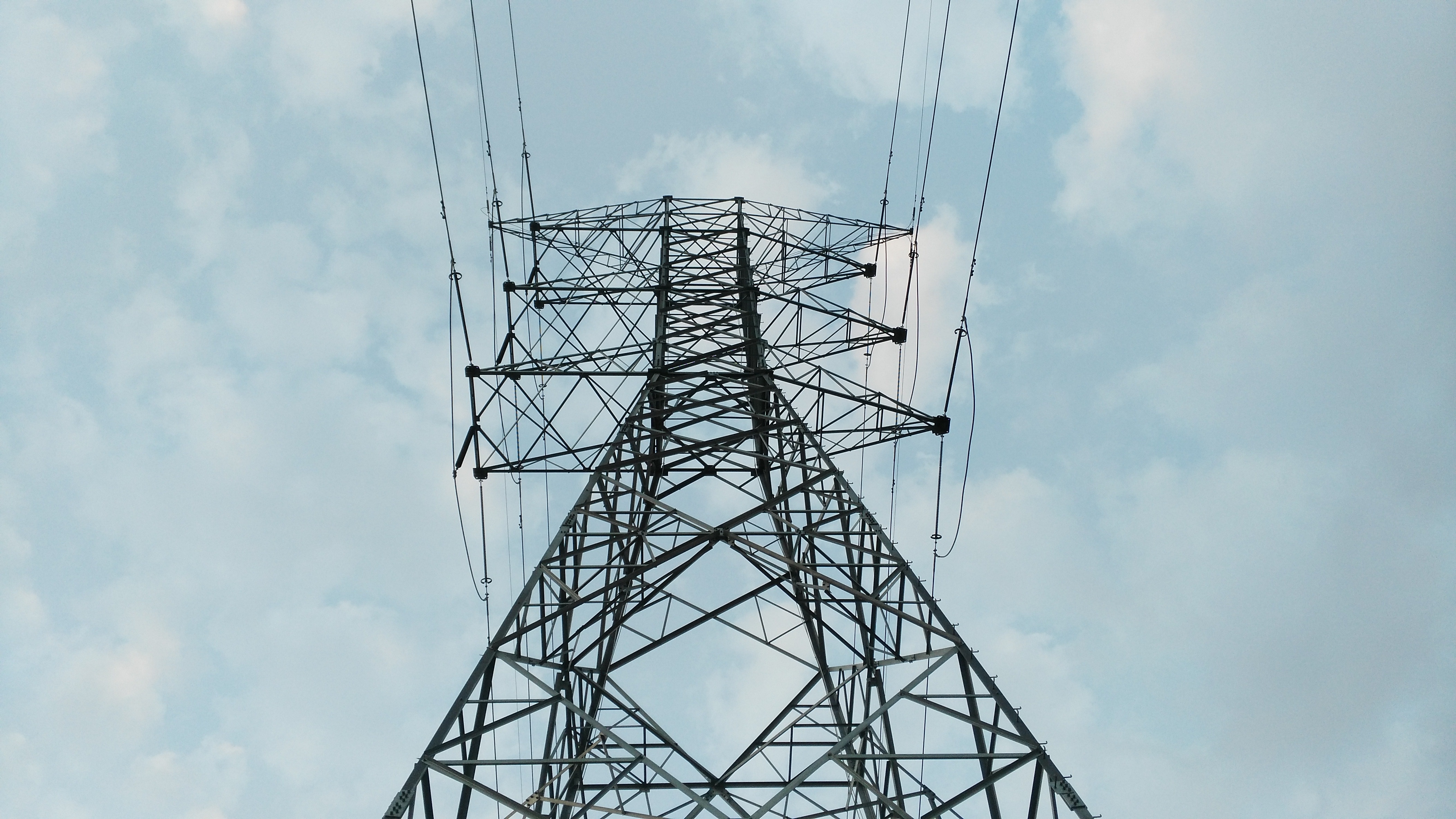 metal electric tower