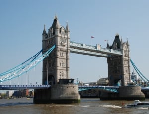 London Bridge under blue sky thumbnail