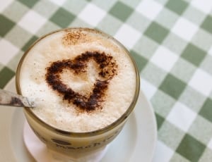 cappuccino in glass cup thumbnail
