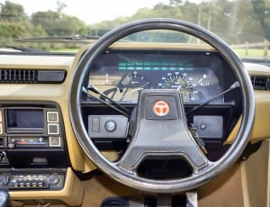 black truck steering wheel thumbnail