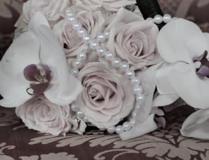 white artificial rose decor thumbnail