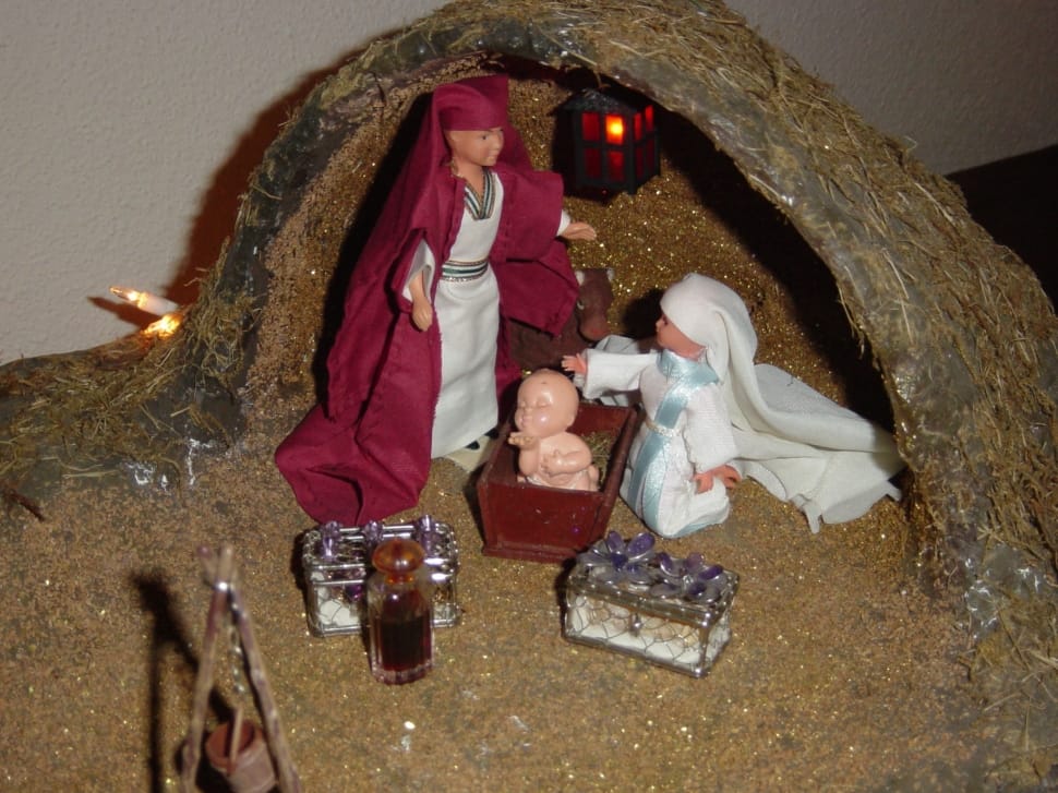 nativity of jesus miniature preview