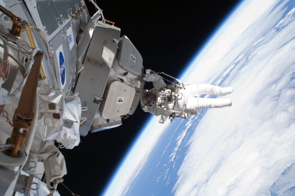 Spacewalk, Space Shuttle, Astronaut, space, satellite view preview