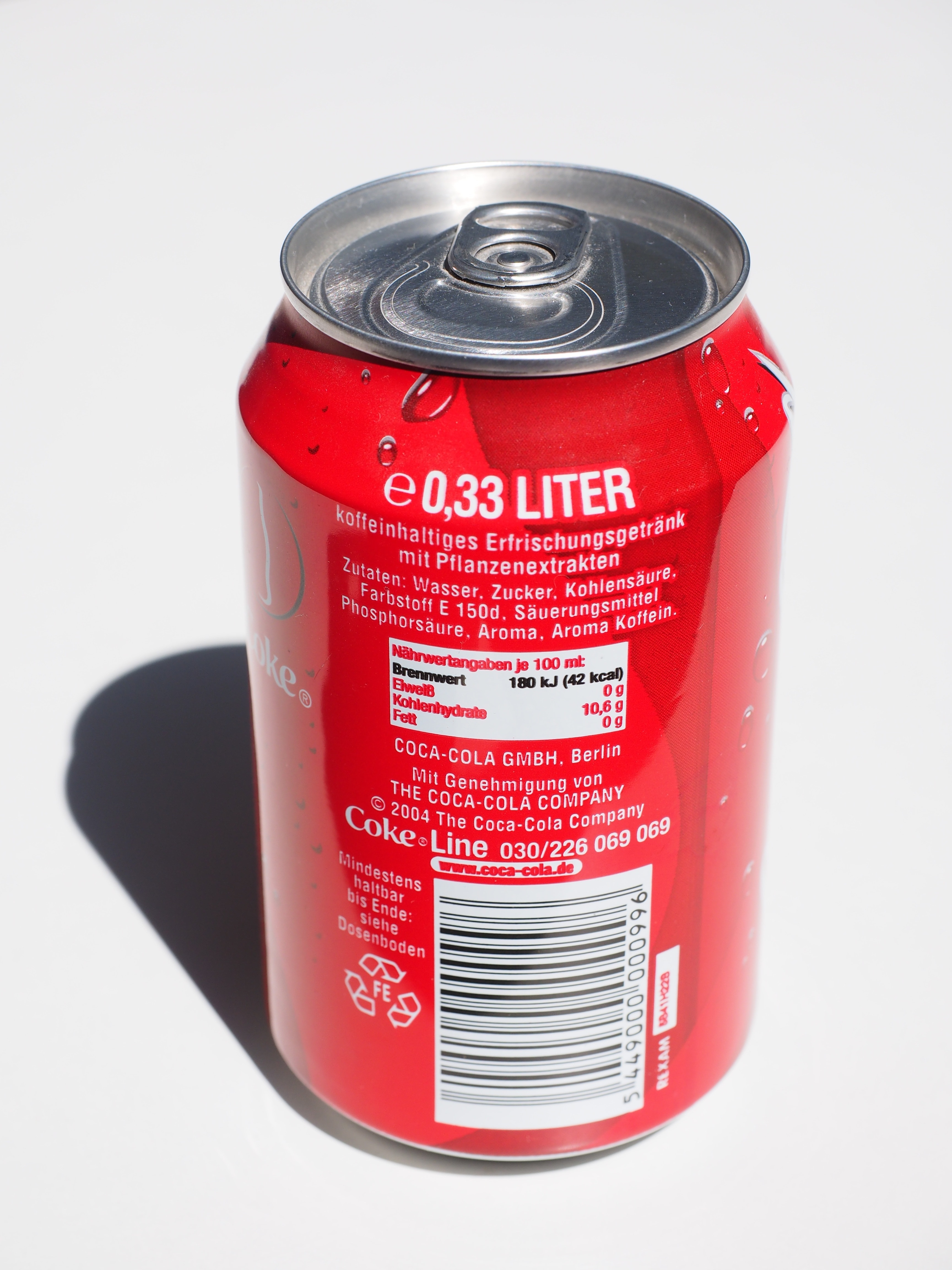 coca cola soda can