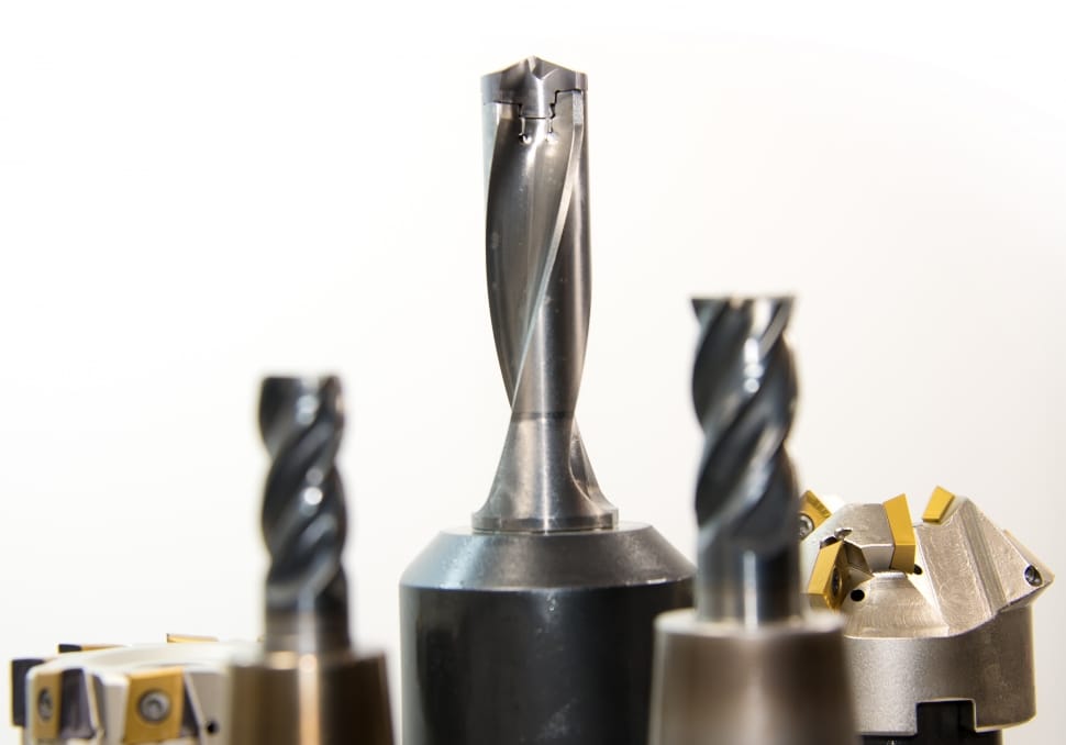 assorted gray drill bits preview