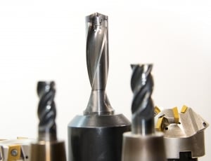 assorted gray drill bits thumbnail