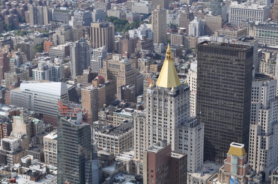 Aerial, New York, Bulding, City, View, skyscraper, architecture preview