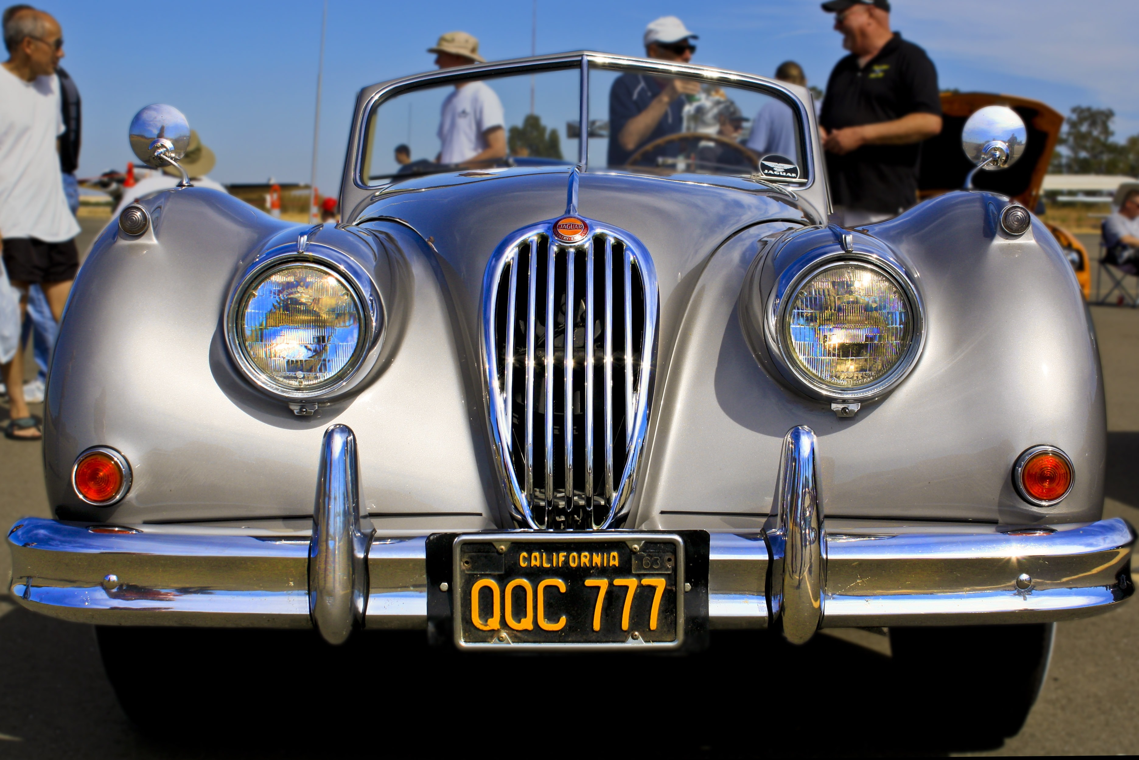 Car, Jaguar, Classic, Restored, Auto, retro styled, old-fashioned