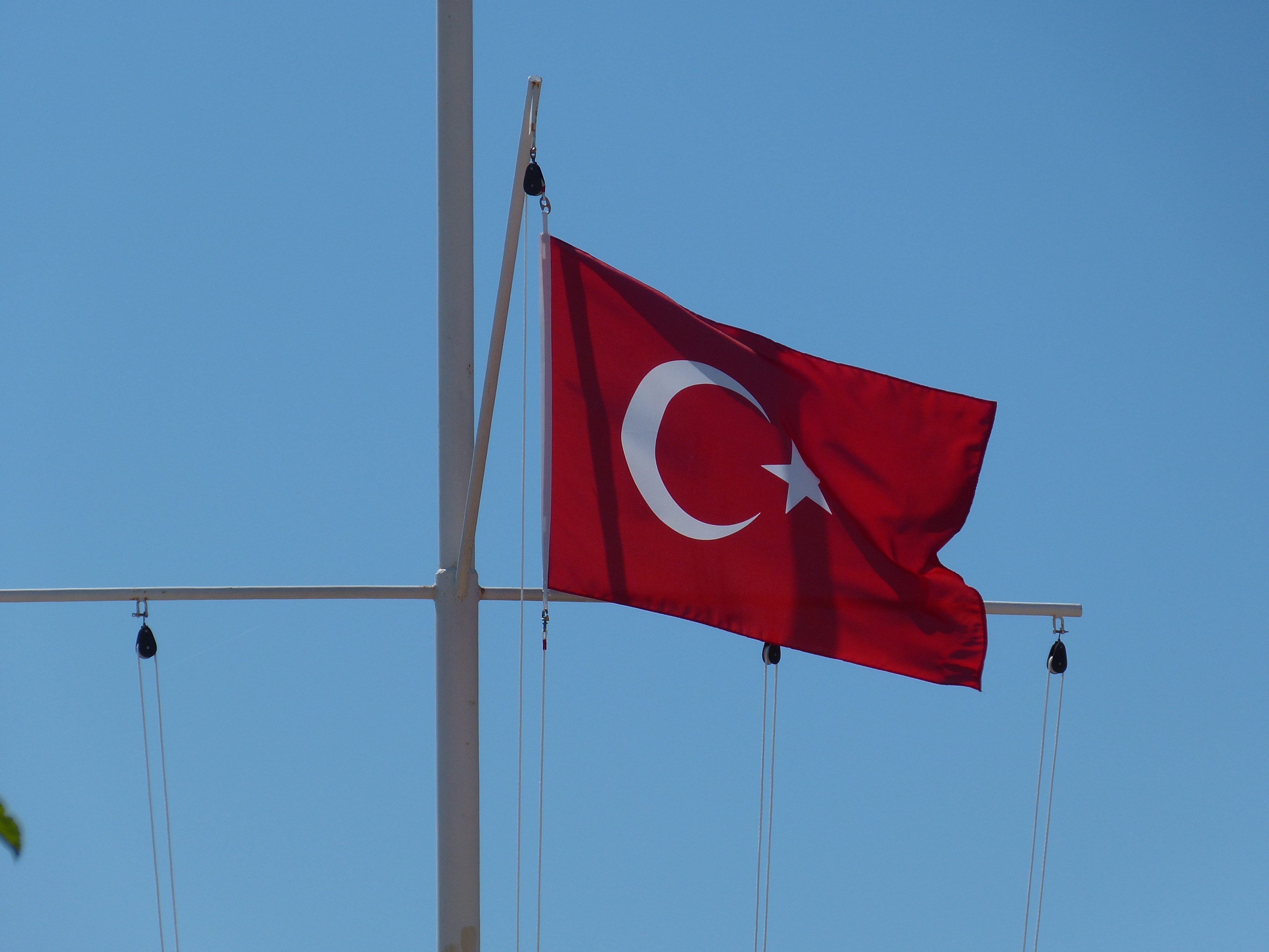 Blow, Turkey, Flutter, Flag, Banner, flag, red
