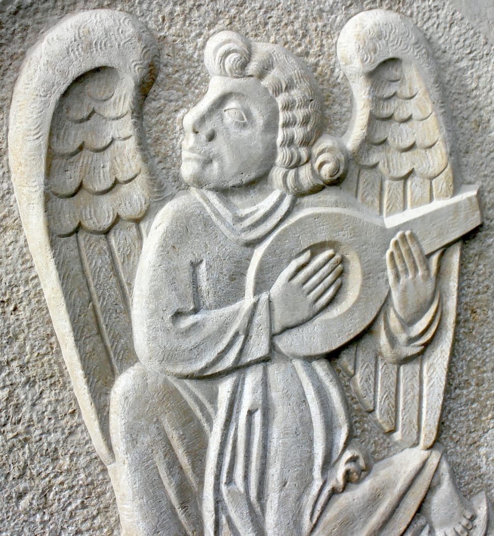 Music, Relief, Angel, Stone, history, bas relief preview