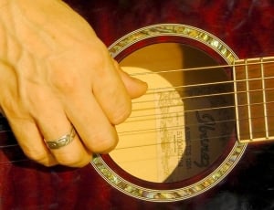 Guitar, Pluck, Hand, Finger, Music, human hand, music thumbnail
