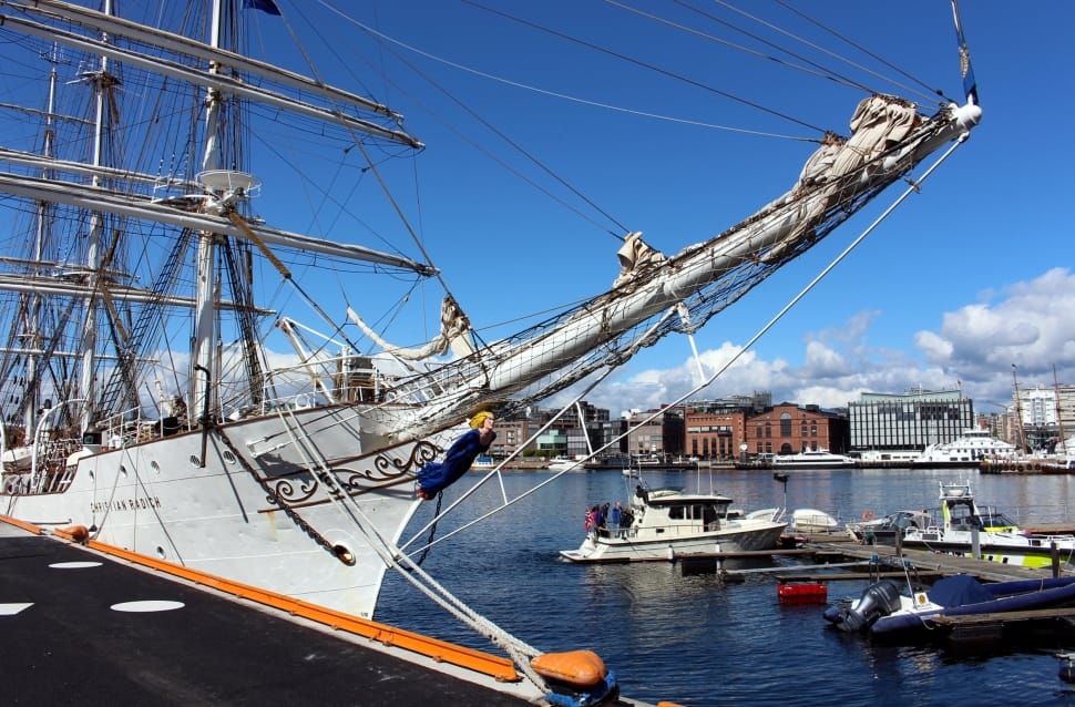Oslo, Norway, Oslofjord, City, Port, nautical vessel, sailing ship preview