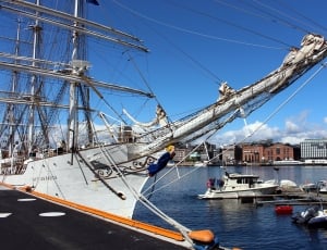 Oslo, Norway, Oslofjord, City, Port, nautical vessel, sailing ship thumbnail