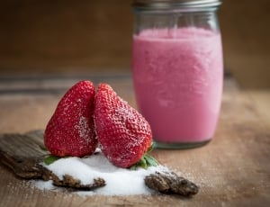strawberry shake and fruit thumbnail