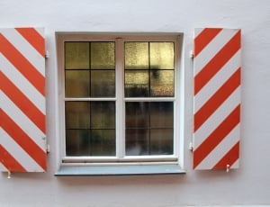 white wooden rectangular window frame thumbnail