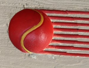 Sport, Tennis, Speed, Baseball, Ball, red, table thumbnail