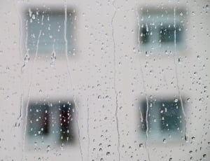 Raindrop, Weather, Rain, Drop-Running, window, glass - material thumbnail