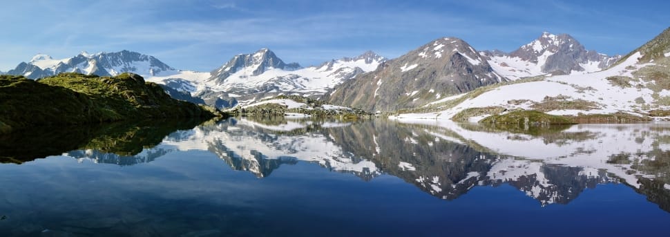 Bergsee, Alpine, Austria, Mountains, mountain, reflection preview