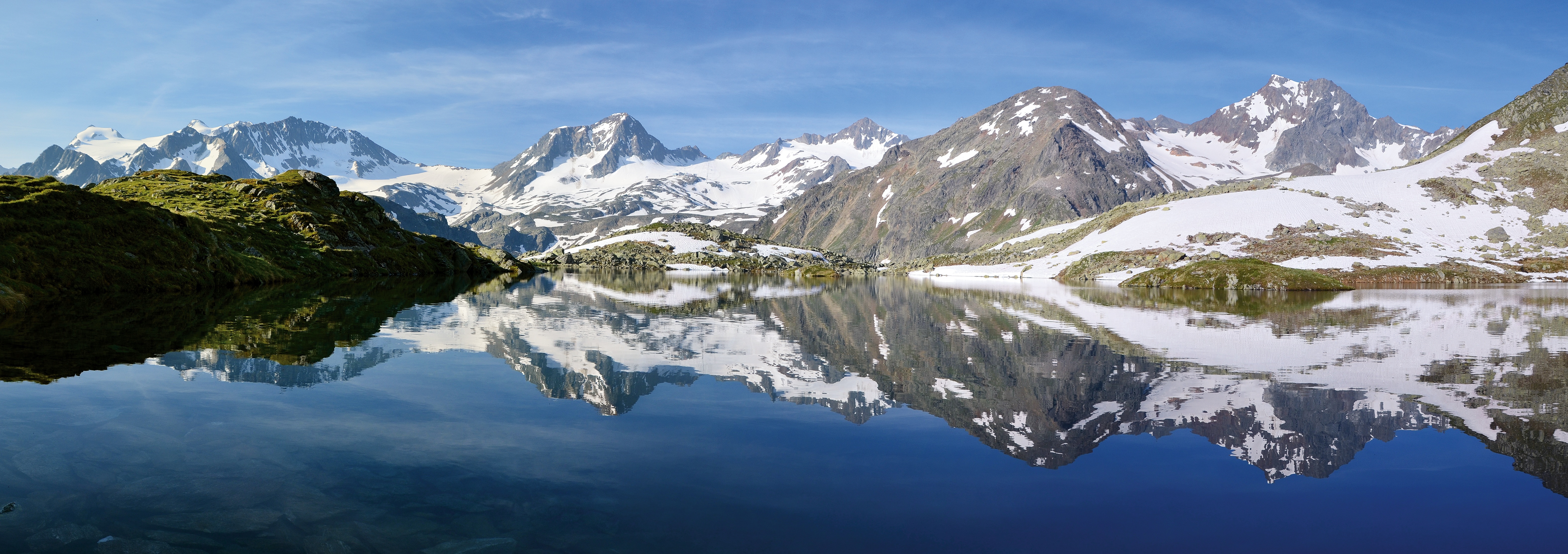 Bergsee, Alpine, Austria, Mountains, mountain, reflection
