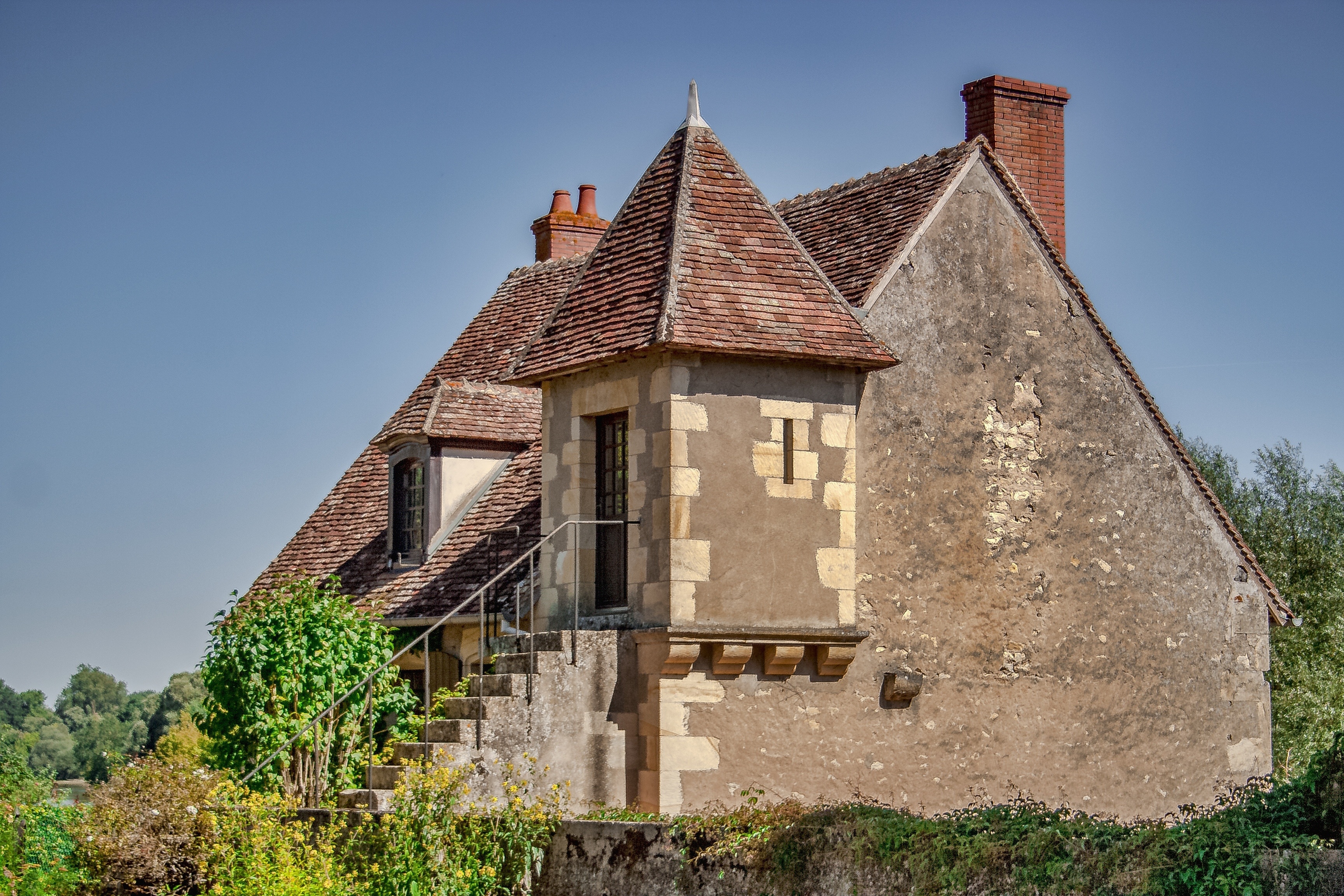 Apremont, Mix, Village, France, Former, house, architecture