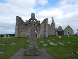 Stone, Crois, Clouds, Horizon, Ireland, cemetery, tombstone thumbnail