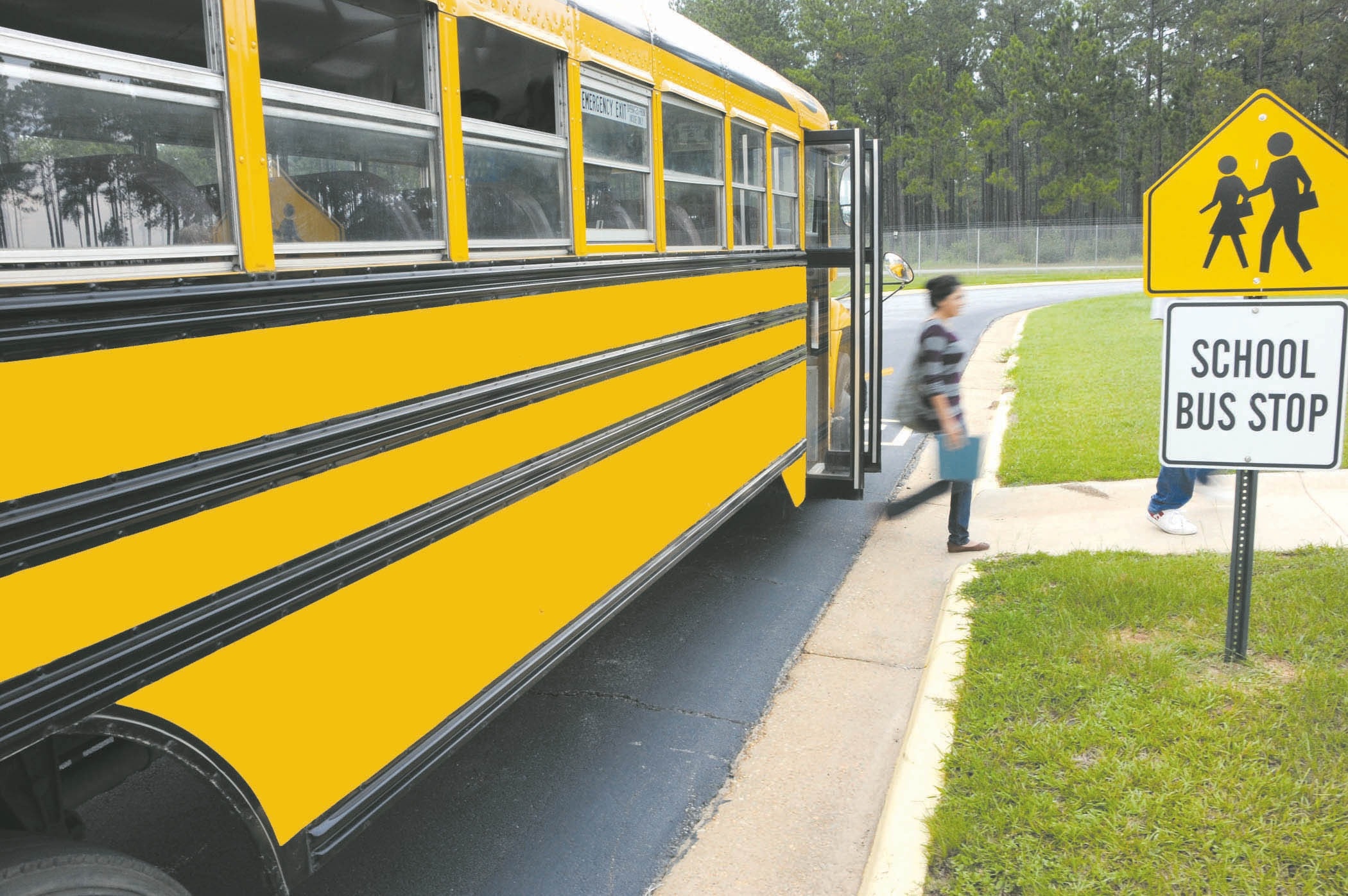 Bus, Girl, School, Vehicle, Schoolbus, yellow, only men