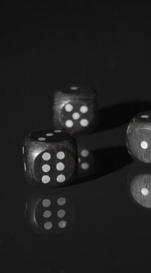 Number, Game, Dice, Random, Cube, Shadow, dice, night thumbnail