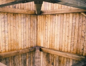 brown wooden attic roof thumbnail