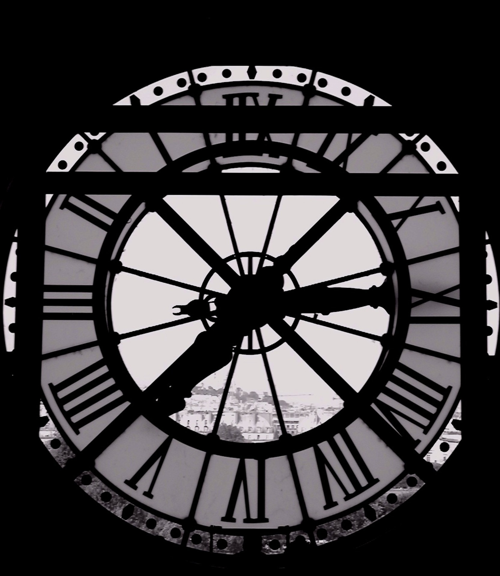 Clock, Paris, Time, Window, Notre Dame, clock, clock face