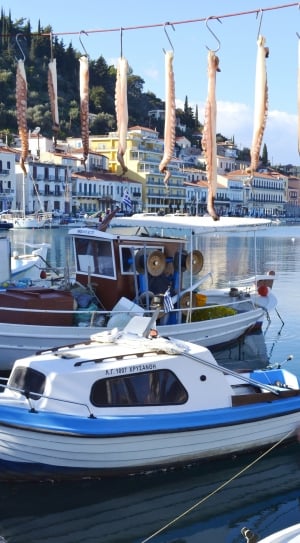 Greece, Beautiful Landscape, nautical vessel, yacht thumbnail