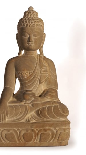Enlightenment, The Buddha, Maitreya, religion, statue thumbnail