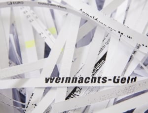 Weinnachts-Geld printed paper thumbnail