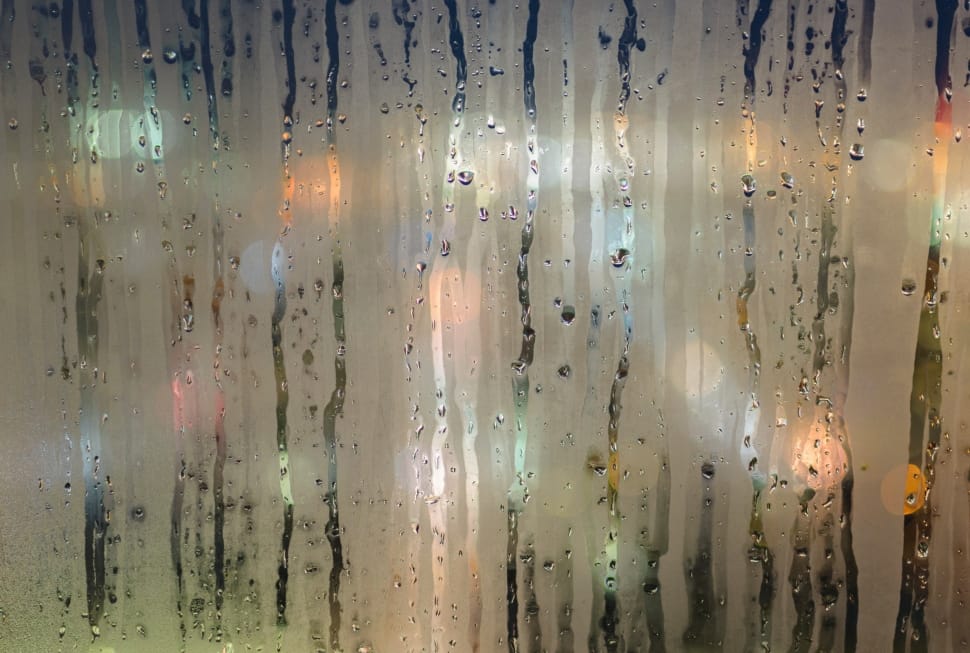 rain on frosted glass preview